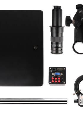 HTMI231V-D6黑色USB驱动VGA/HDMI130倍焊接电子显微镜数码显微镜