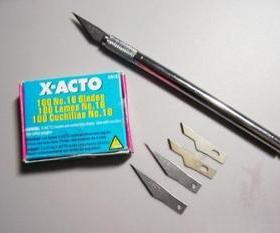 雕刻刀片修补刀片 X-ACTO刀片 PCB修补刀片 QC刀片  16号 11号