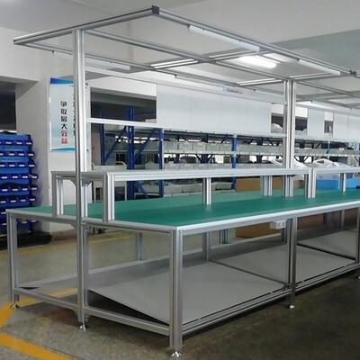 厂家直销重型工作台价格铁支架铝型材工作桌钳工工作台厂家