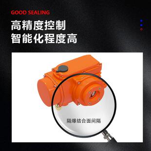 隔爆电动执行器品种规格多安装通用性好QT050 500Nm电动执行机构