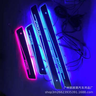 4红外免破线普锐斯50 40 30系 Prius A ZVW30流光迎宾踏板门槛条