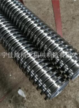 厂家直销梯形丝杆加工机床精密调节升降传动正反牙丝杠Tr40螺距12