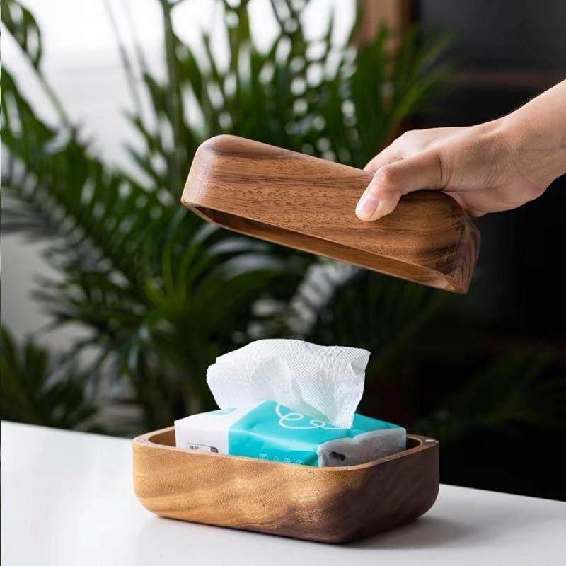 ∝胡桃木实木简约纸盒中式客厅家用整木纸巾盒18.5-13.5-9,电子元器件市场,其它元器件,淘宝优惠券,粉丝福利购,淘宝优惠卷