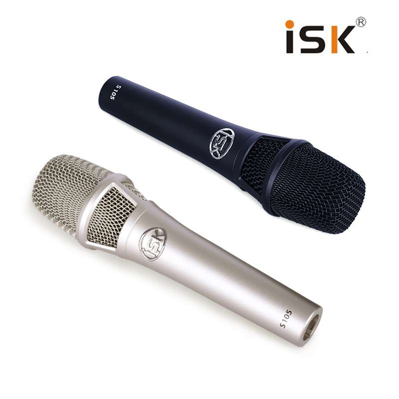 ISK S105 S105PRO手持电容麦克风 K歌话筒 主播直播话筒喊麦