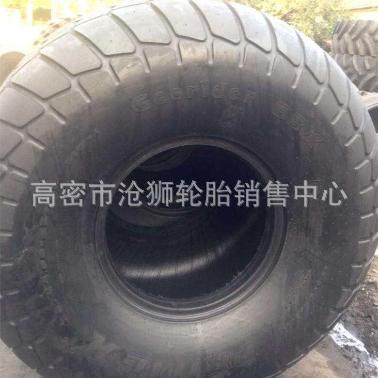 厂家供应异形 轮胎 66*44.00-25宽基沙漠防陷轮胎