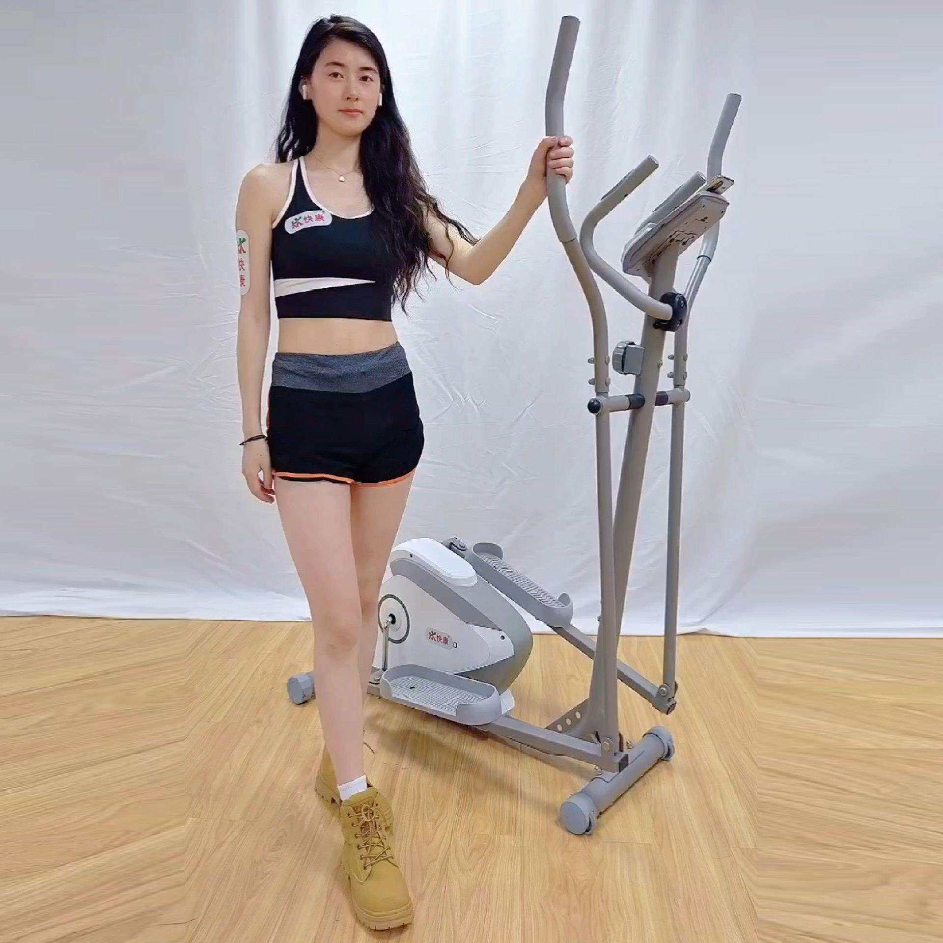 椭圆机磁控车健身车动感单车运动自行车商用健身房用健身车椭圆车