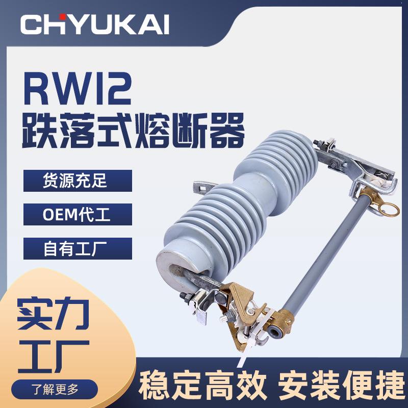 厂家直供10KV高压熔断器RW12-12/50A 户外交流跌落式熔断器保险