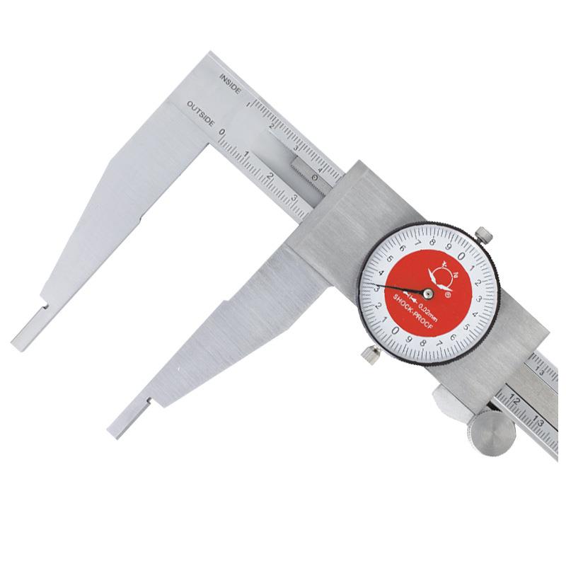 成都大阳牌量具单向爪重型带表卡尺0-500MM 0-600MM表卡现货