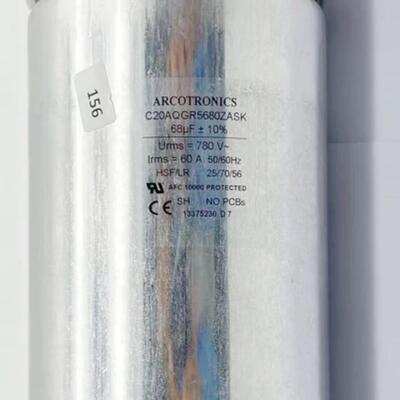 AV/Arcotronics C20AQGR5680ZASK 68UF 电力电容 大量备货
