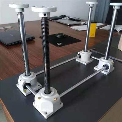 齿轮齿条丝杆升降机SP500SP900电动手摇高速齿条同步升降器平台