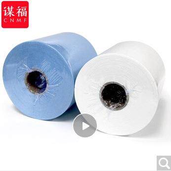 谋福 CNMF 工业无尘擦拭纸 吸油纸无尘纸 纸静电除尘纸 500张/卷