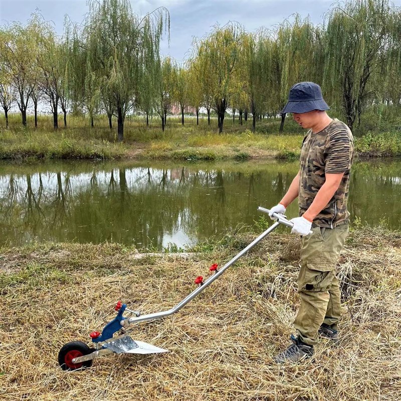 手拉犁微耕机铧式犁农村农民人力手捞犁开K沟犁起垄器开沟器农机