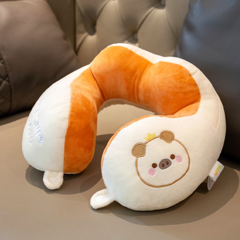 德国精工bU型枕护颈枕卡通飞机旅行头枕颈部靠枕可携式学生颈椎枕
