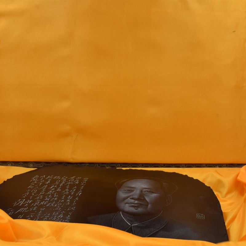 家居特惠纯手工大同煤q雕炭雕除甲醛去异味防辐射伟人诗词摆件