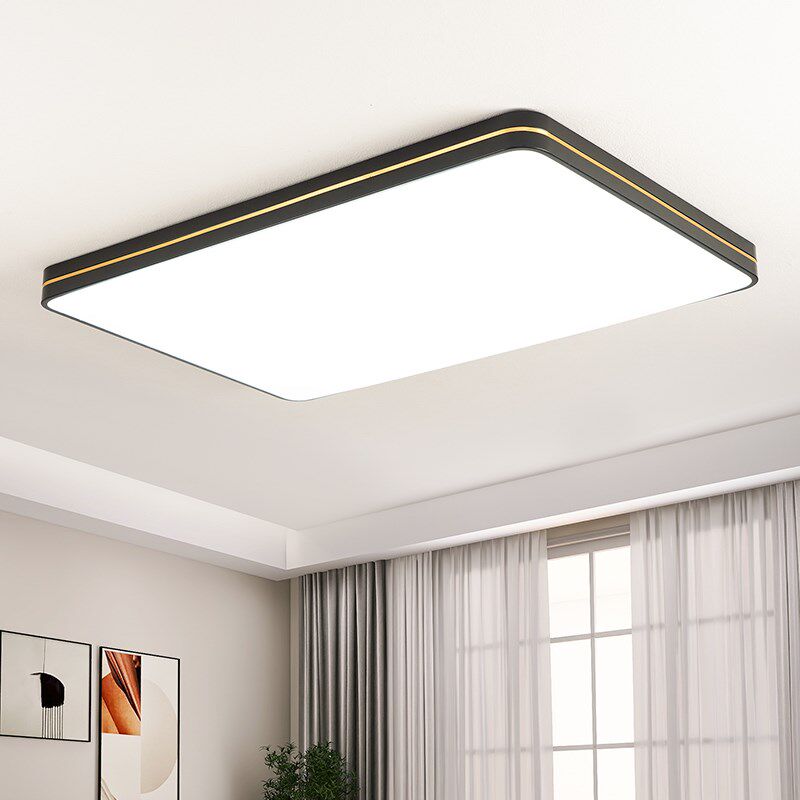 客厅灯现代简约风大l气吸顶灯2024年新款家用主灯大灯智能全屋灯