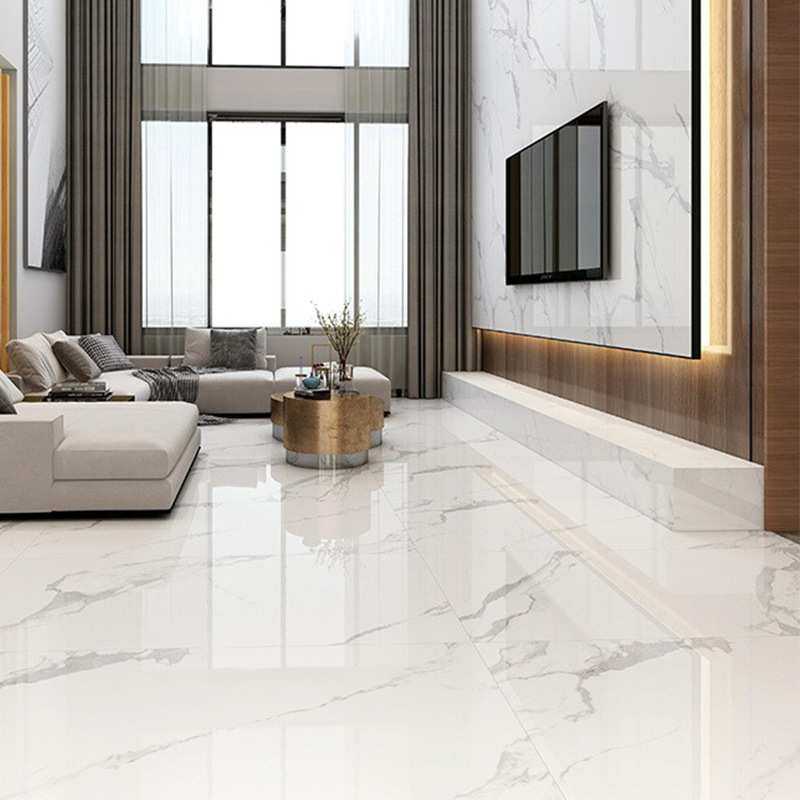 大板瓷砖地砖750x1500通体大理石客厅地板砖新款白色简约现代