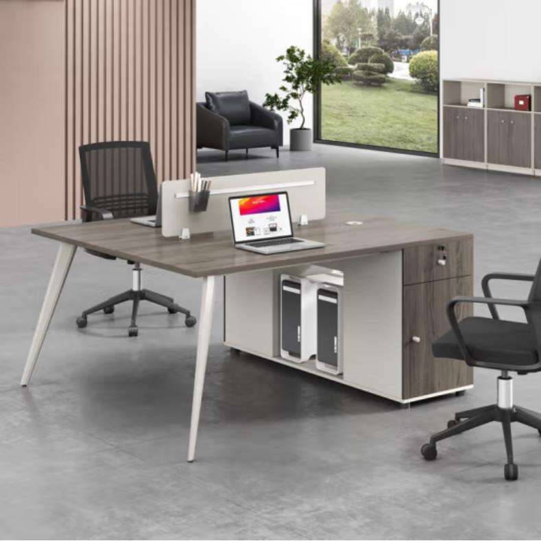 职员办公桌椅组合工位屏风员工办公桌子办公室财务办公桌简约现代