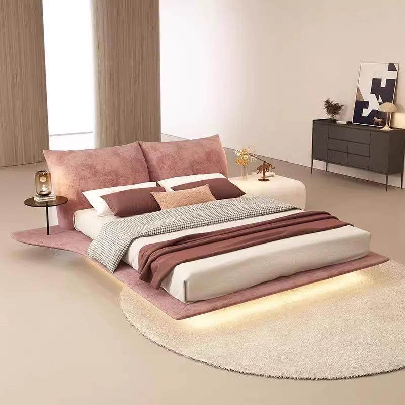 意式轻奢粉色花瓣床法式奶油风布艺床主卧现代简约悬浮设计师婚床,鲜花速递/花卉仿真/绿植园艺,割草机/草坪机,淘宝优惠券,粉丝福利购,淘宝优惠卷