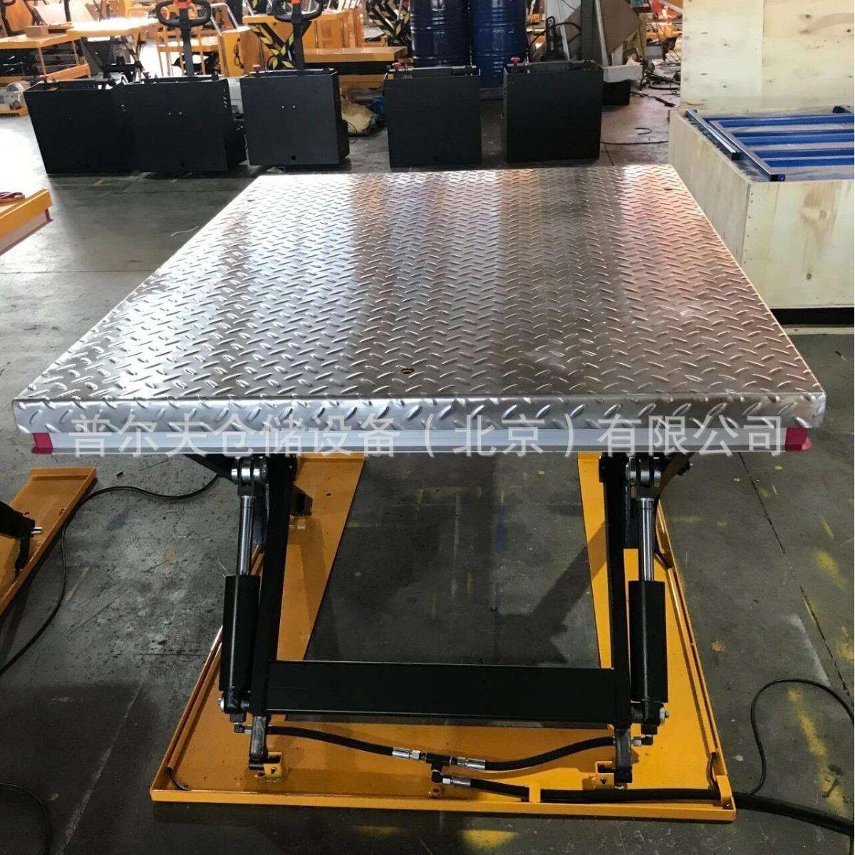 304不锈钢台面非标可定电动液压升降平台固定剪叉式装卸上下料