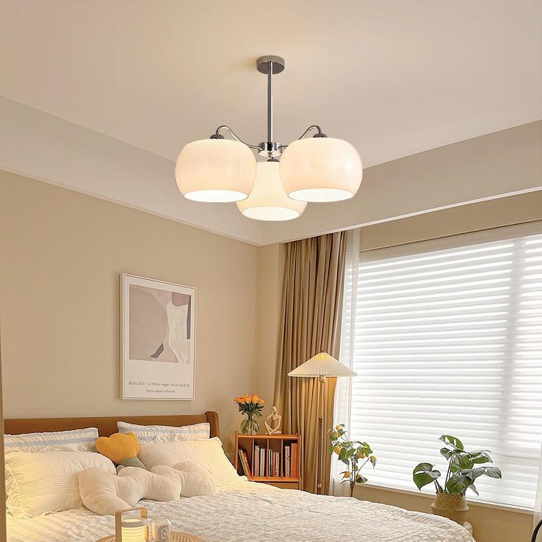 复古北欧设计玻璃灯罩中古客厅吊灯书房现代简约卧室餐厅客厅灯具