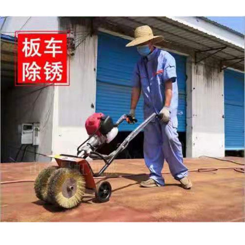 多功能钢材除锈机 铁板除锈机 手扶式彩钢瓦打磨机