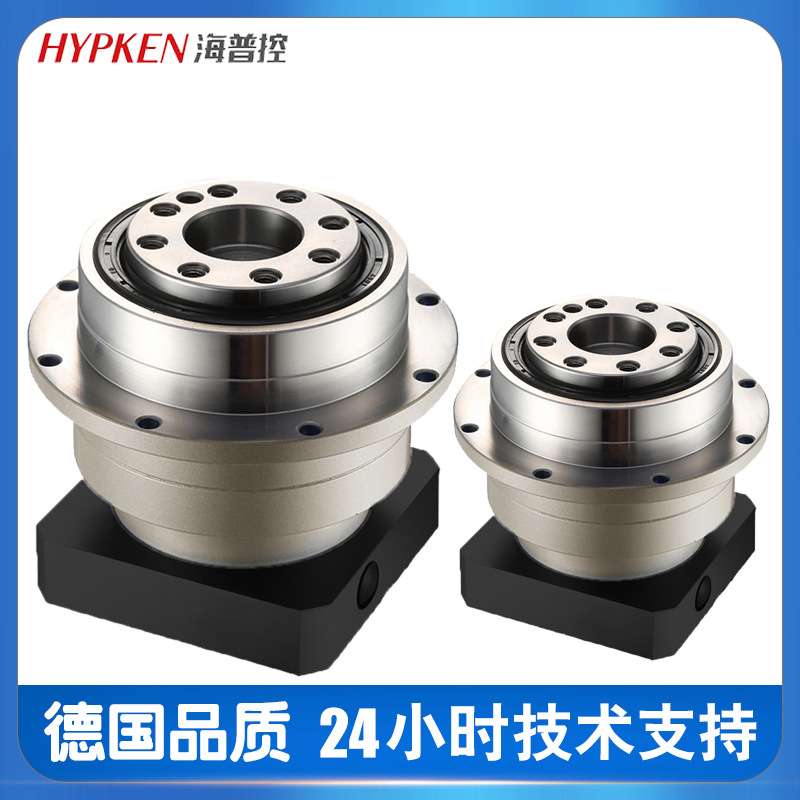 法兰盘输出斜齿类行星减速器HG110-L1/L2双支撑笼式3-5弧分减速机
