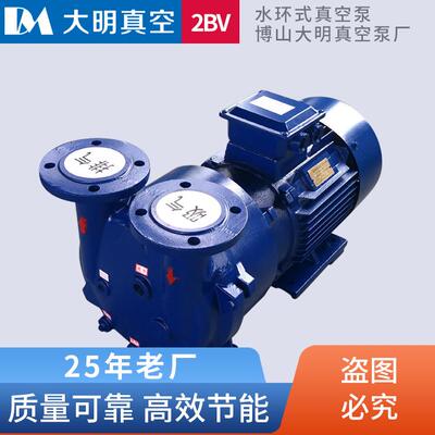淄博博山厂家直供铸铁不锈钢2BV5111 5.5KW水环式真空泵