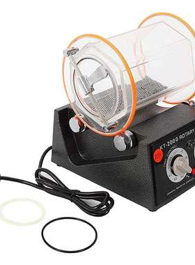 KT-2000滚筒抛光机小型家用首饰抛光机 去毛刺抛光机定档调速定时