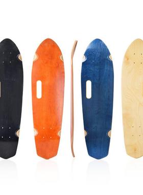 鱼板板面24/28inch鱼板板面光板东北枫木浅凹面裸板 MS3912/4