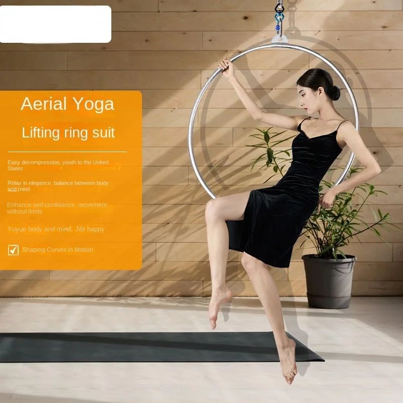 Dance Gymnastics Acrobatics Hanging Ring Solid Yoga Exercise