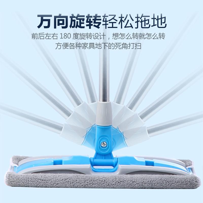一件 平板拖把旋转懒人家用拖布木地板墩布干湿两用拖把