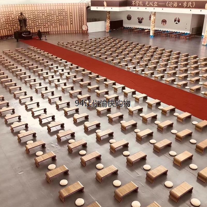 实木国学桌幼儿园小学生中式国学书法课桌椅培训桌茶艺桌围棋桌子