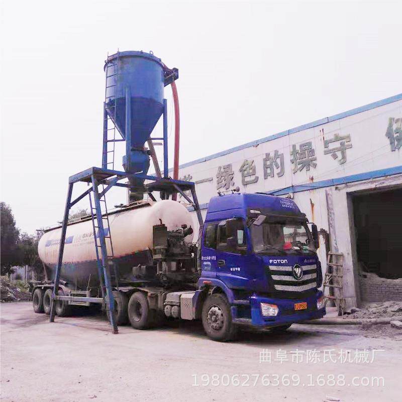 广东建材水泥灰装车输送机 石灰石粉气力吸灰机自动化卸灰机厂家