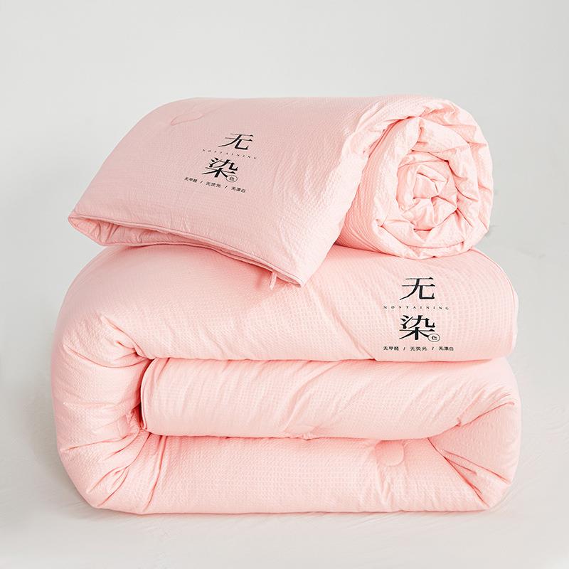 A类母婴级大豆纤维被子母被子被芯二合一加厚棉被保暖冬被春秋被