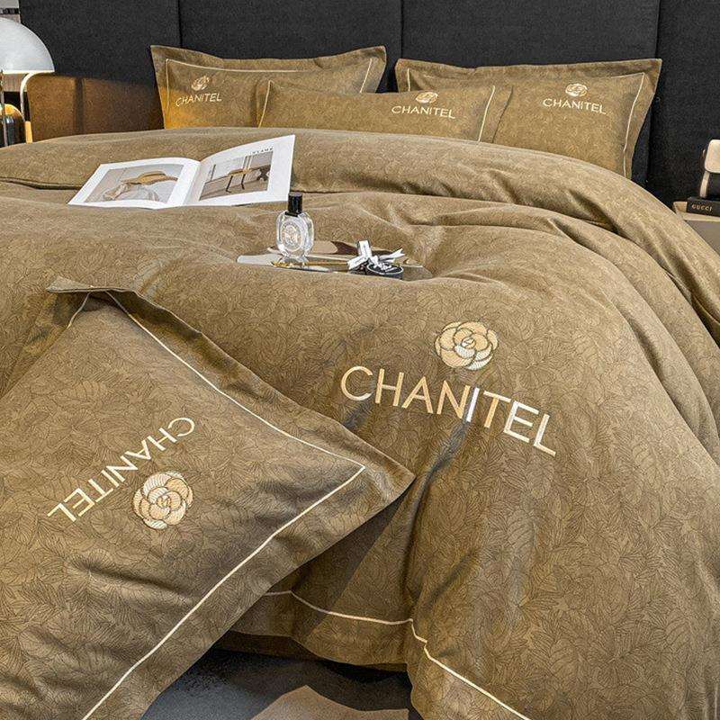 轻奢加厚磨毛床上四件套床单被套被罩秋冬床品三件套床笠厂家