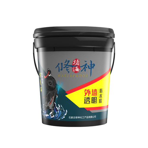 外墙防水透明胶裂缝补漏止水胶 丙烯酸专业防水涂料