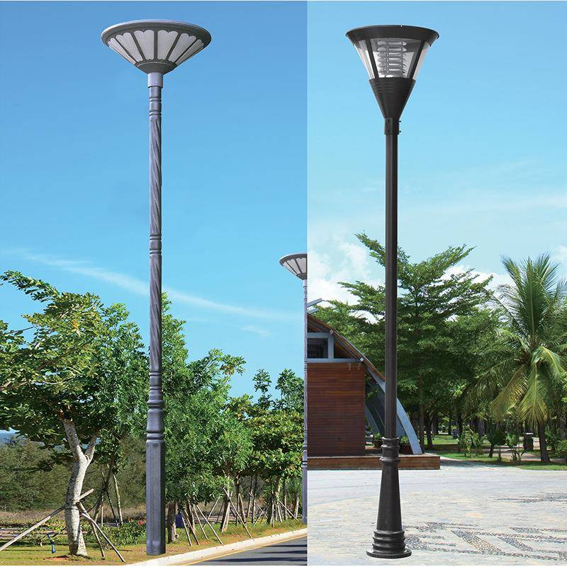 太阳能庭院灯现货LED户外庭院灯3米小区花园灯别墅庭院灯