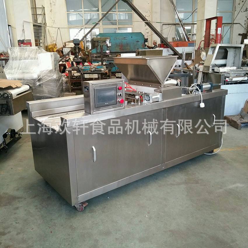 欢轩浇注式蛋糕机纸杯蛋糕成型机工厂用注糊蛋糕设备线