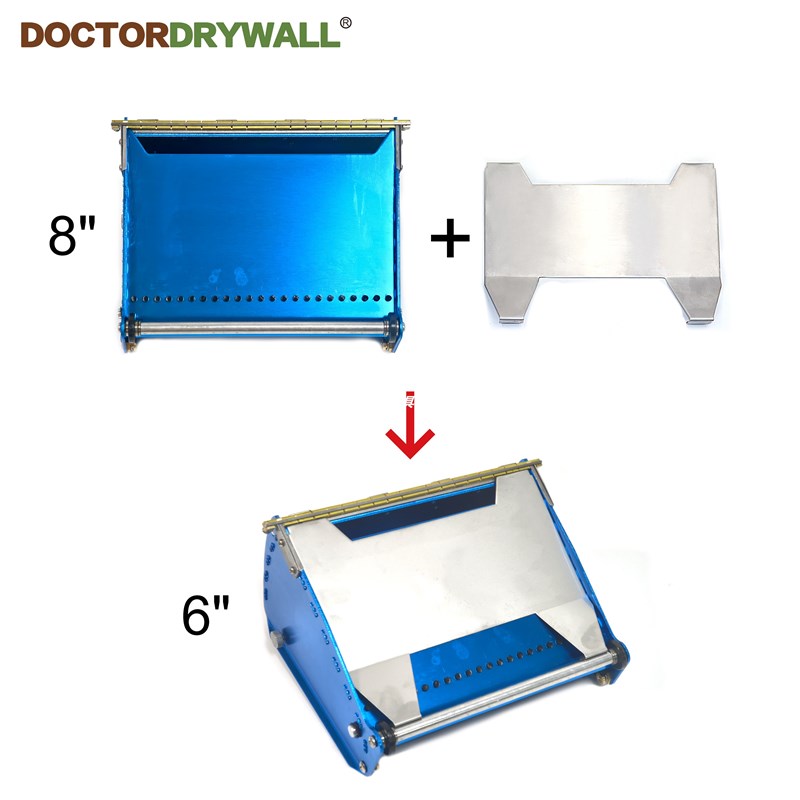 批灰盒 批墙抹墙刮大白 粉刷工具 腻子粉刮板 刮刀刮盒 Flat Box