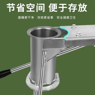 新款商用压莜面窝窝机神器不锈钢卷模具电动山西栲栳栳机器工具