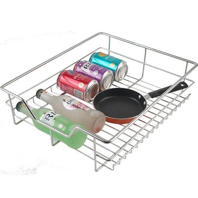 PK7J定 做不锈钢厨房拉篮/蔬果拉篮/400 450 500柜体/橱柜水槽拉