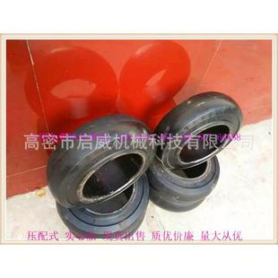 实心胎 14x4 压配式 2x8实心胎 低平板拖车轮胎厂家供应