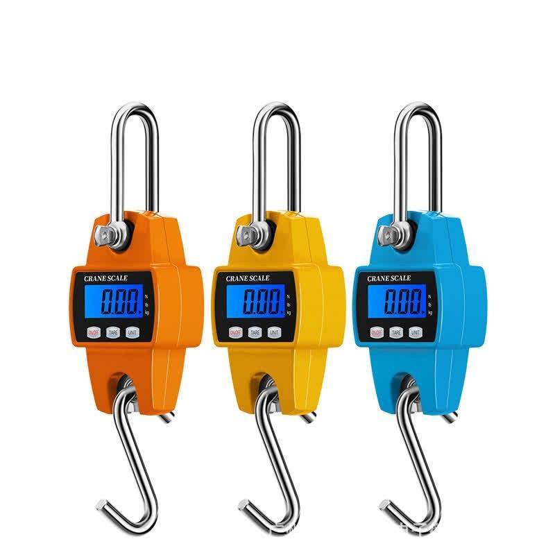 君宇厂家直销 高精准度 300kg电子吊秤 便携式手提工业用秤