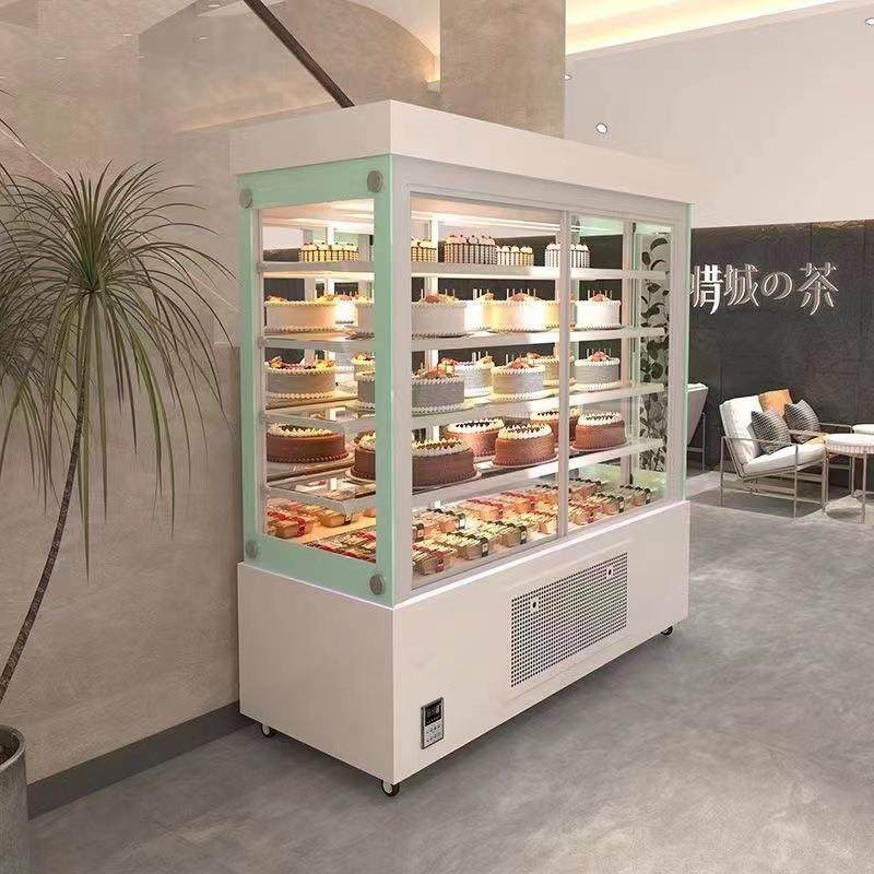 立式蛋糕柜冷藏展示柜蛋糕柜前开门冷藏柜西点水果酸奶风冷保鲜柜