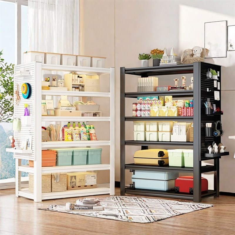 货架置物架多层落地仓库储物架家用厨房杂物收纳架商用超市铁架子