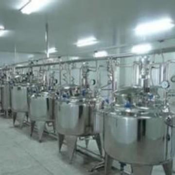 不锈钢电加热反应釜蒸汽加热加热搅拌配液罐食品饮料配液罐