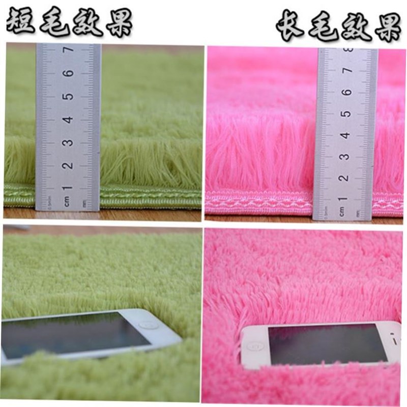 Plush carpet bedroom bedside blanket sofa thick floor mat
