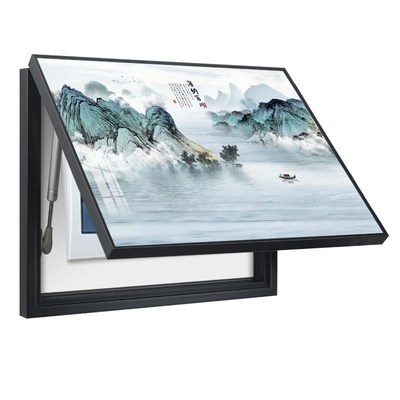电表箱装饰画现代简约客厅餐厅挂画配电箱新中式壁画隐藏艺术轻奢