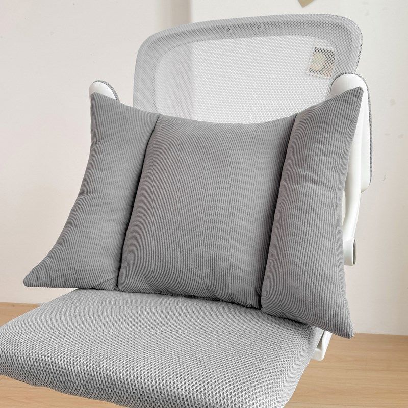 腰靠垫办公室护腰靠背垫座椅久坐E腰垫抱枕椅子工位神器靠枕午睡