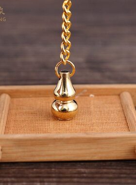 象钥匙圈挂件 葫芦意黄铜铜礼品瑞